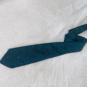 Christian Dior Vintage green  Mens Neck Tie